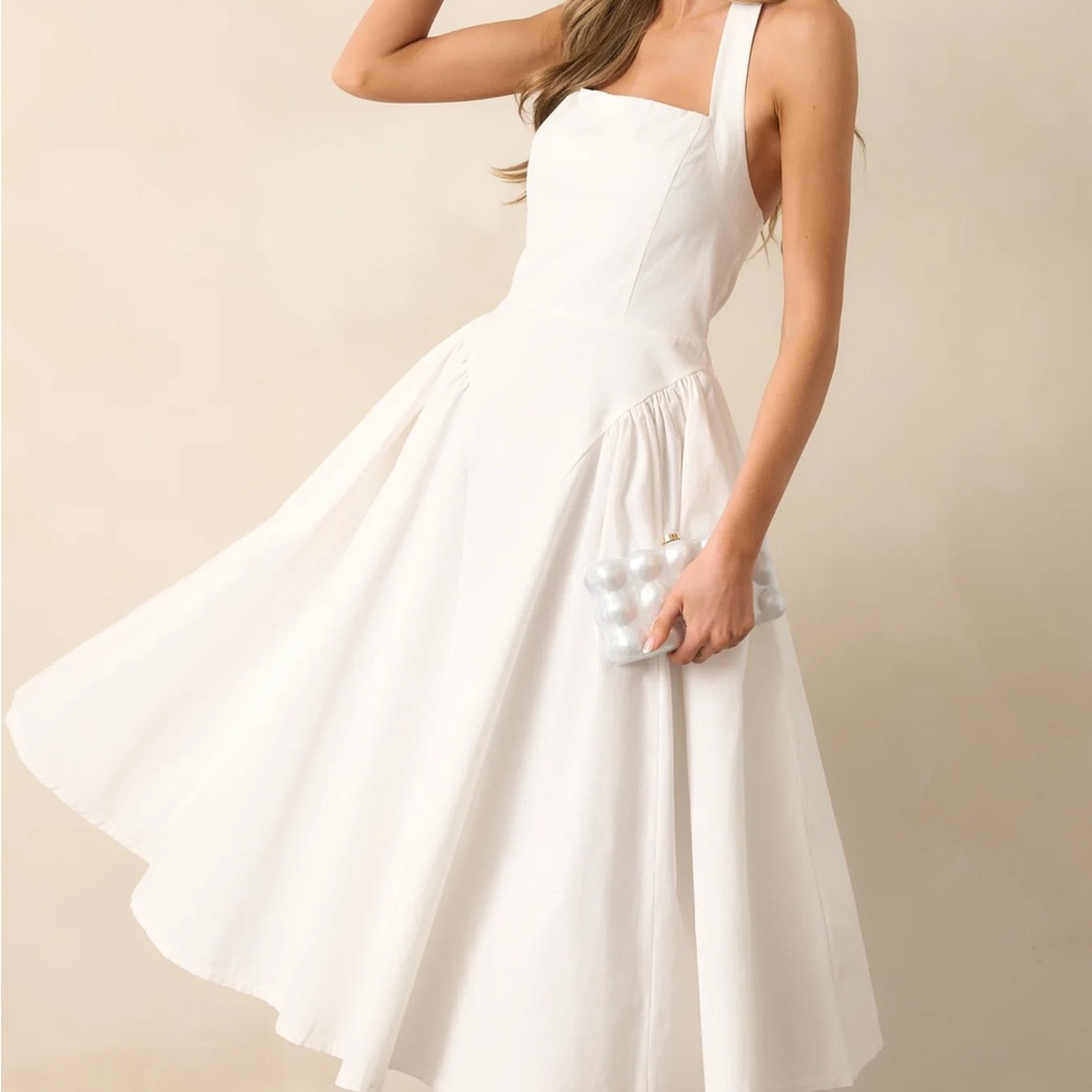 Red Dress Boutique White Midi Dress